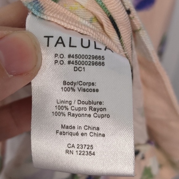 Talula Kent Blazer Floral Size 0 - Picture 3 of 5